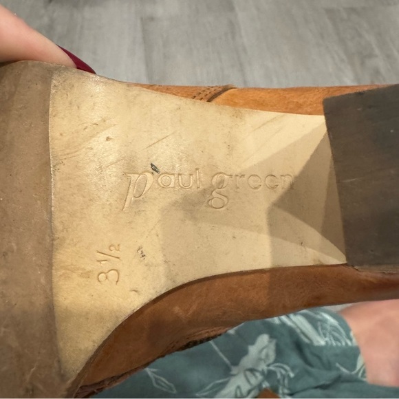 Paul Green Sisal Malibu Sliced Double Zip Ankle Bootie, Women’s Size 3.5 Leather - Picture 6 of 8